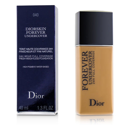 Christian Dior Diorskin Forever Undercover 24H Wear Full Coverage Water Based Foundation - # 050 Dark Beige C000900  40ml/1.3oz