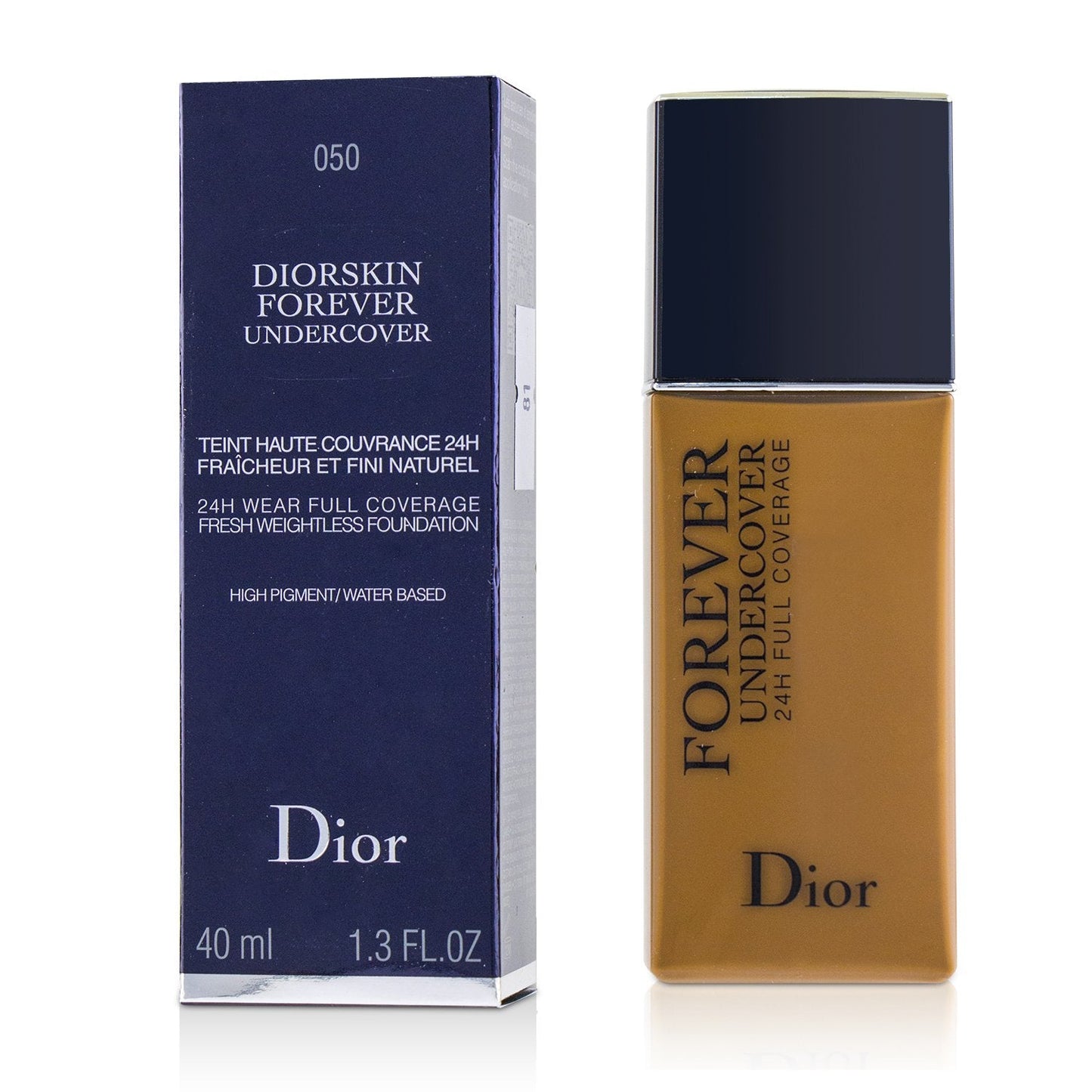 Christian Dior Diorskin Forever Undercover 24H Wear Full Coverage Water Based Foundation - # 022 Cameo  40ml/1.3oz