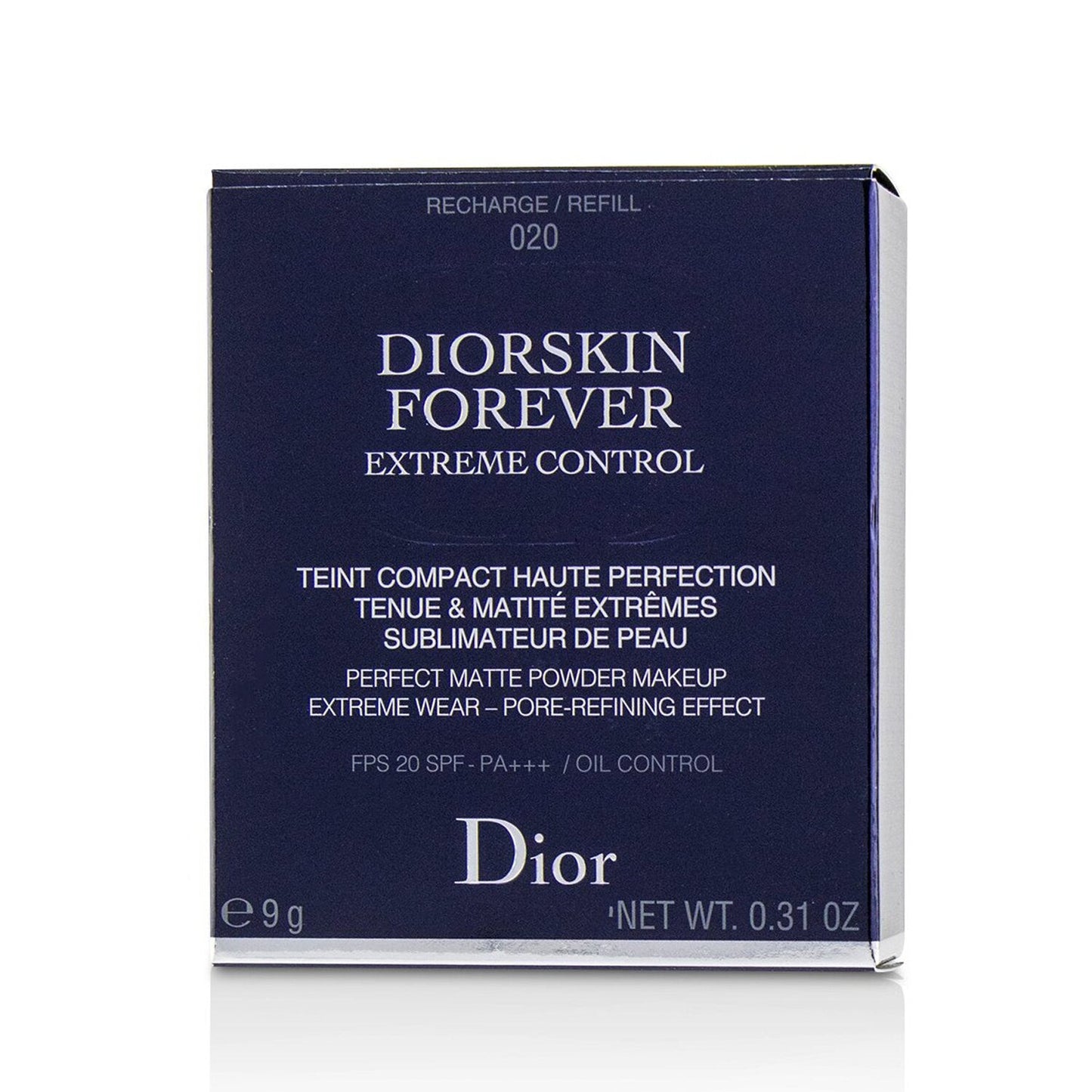 Christian Dior Diorskin Forever Extreme Control Perfect Matte Powder Makeup SPF 20 Refill - # 040 Honey Beige  9g/0.31oz