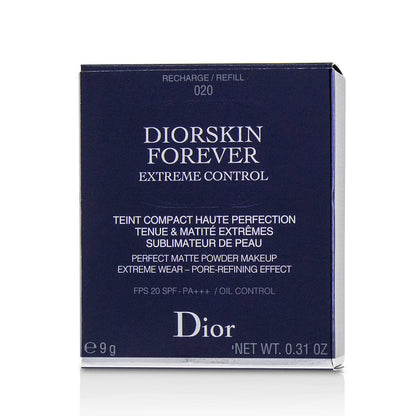 Christian Dior Diorskin Forever Extreme Control Perfect Matte Powder Makeup SPF 20 Refill - # 040 Honey Beige  9g/0.31oz