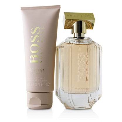 Hugo Boss The Scent For Her Coffret: Eau De Parfum Spray 100ml/3.3oz + Perfumed Body Lotion 100ml/3.3oz  2pcs