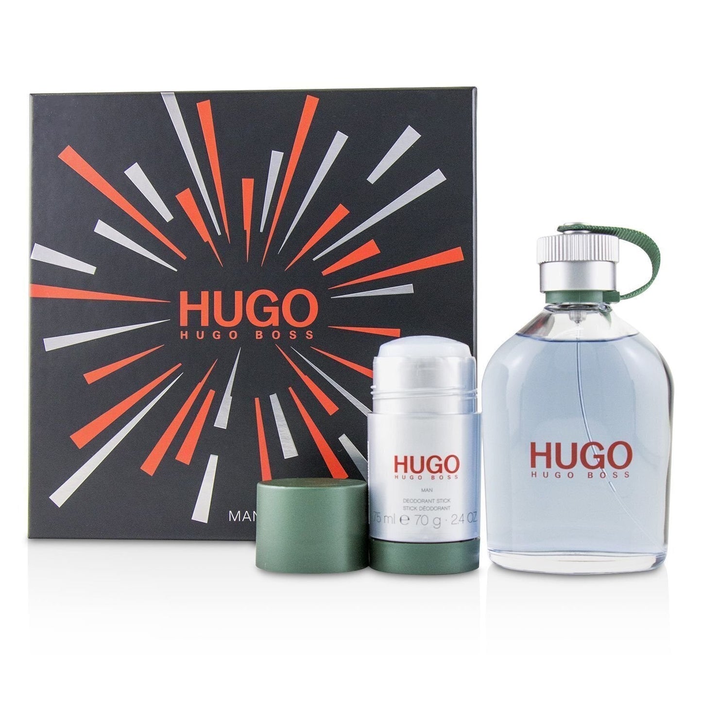 Hugo Boss Hugo Coffret: Eau De Toilette Spray 200ml/6.7oz + Deodorant  Stick 75ml/2.4oz  2pcs