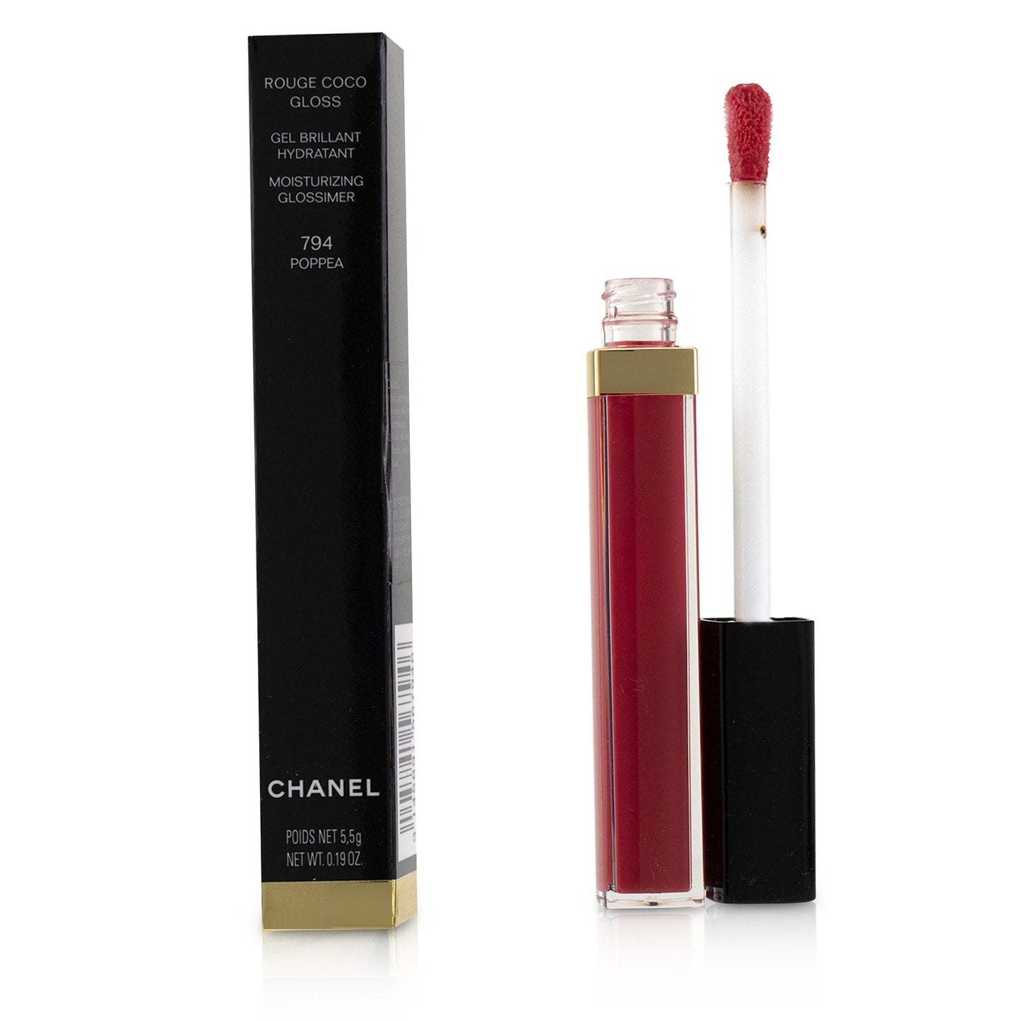 Chanel Rouge Coco Gloss Moisturizing Glossimer - # 119 Bourgeoisie  5.5g/0.19oz