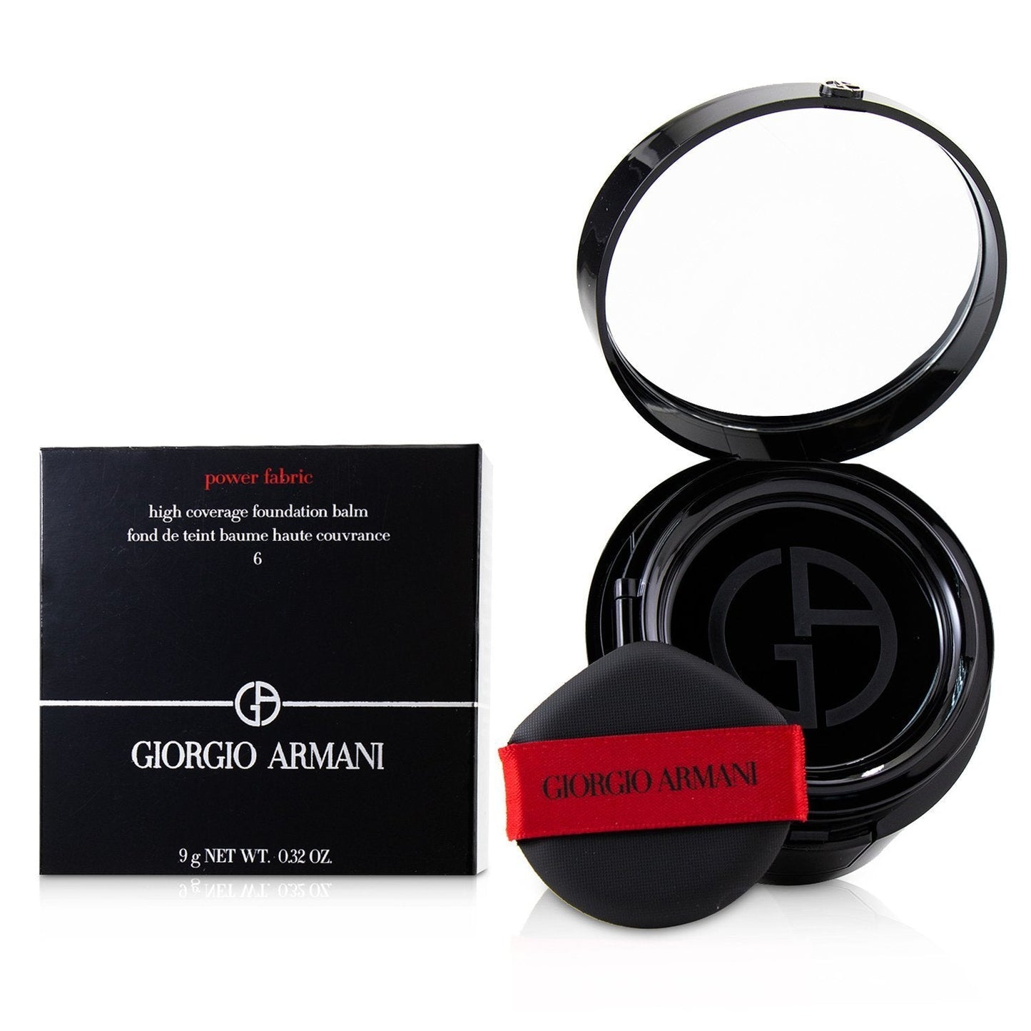 Giorgio Armani Power Fabric High Coverage Foundation Balm - # 3 (Box Slightly Damaged)  9g/0.32oz