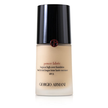 Giorgio Armani Power Fabric Longwear High Cover Foundation SPF 25 - # 4.75 (Fair, Cool) (Box Slightly Damaged)  30ml/1.01oz