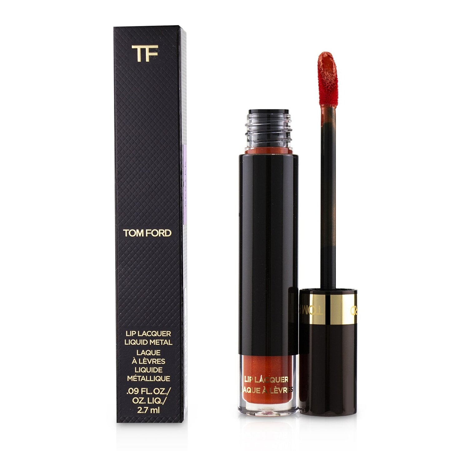 Tom Ford Lip Lacquer Liquid Metal - # 04 Metal Flame  2.7ml/0.09oz