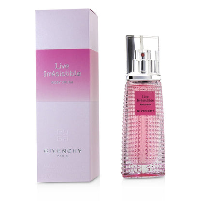 Givenchy Live Irresistible Rosy Crush Eau De Parfum Florale Spray  75ml/2.5oz
