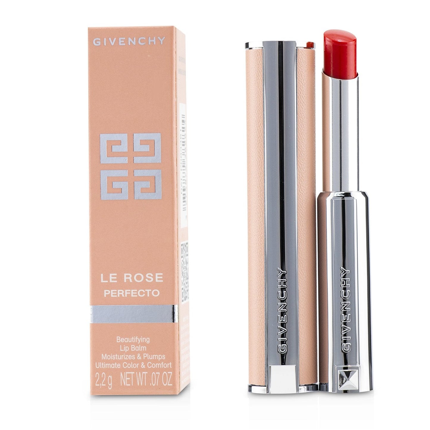 Givenchy Le Rose Perfecto Beautifying Lip Balm - # 202 Fearless Pink  2.2g/0.07oz