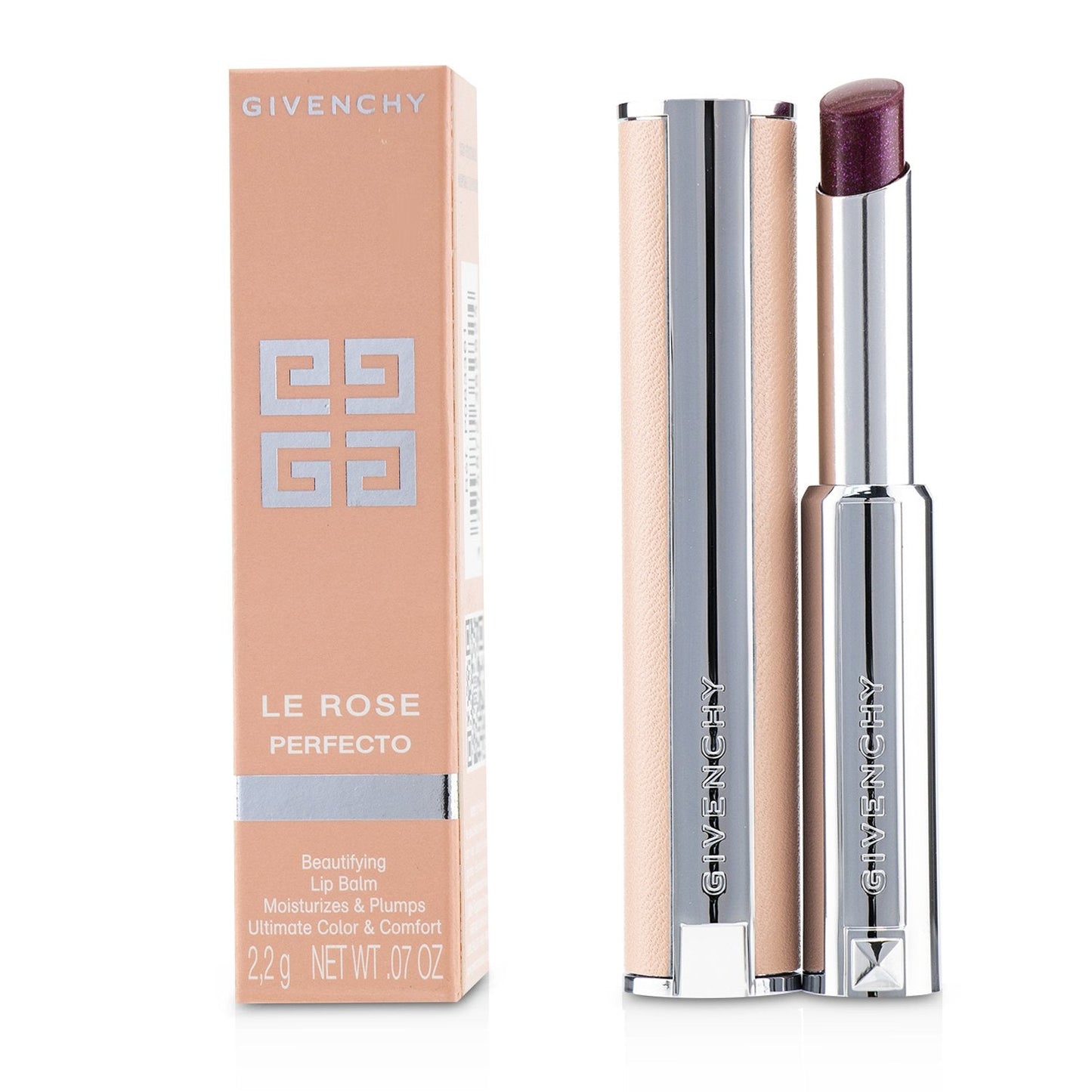 Givenchy Le Rose Perfecto Beautifying Lip Balm - # 202 Fearless Pink  2.2g/0.07oz