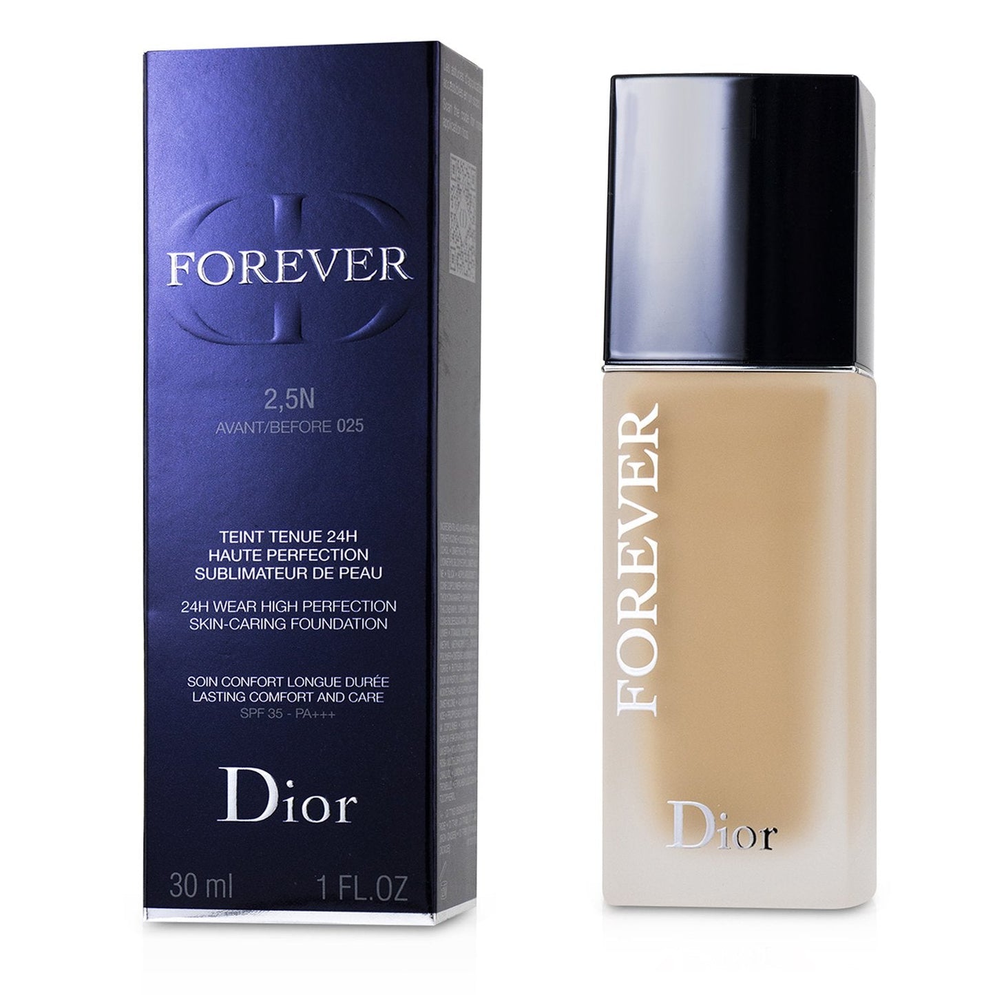 Christian Dior Dior Forever 24H Wear High Perfection Foundation SPF 35 - # 1W (Warm)  30ml/1oz