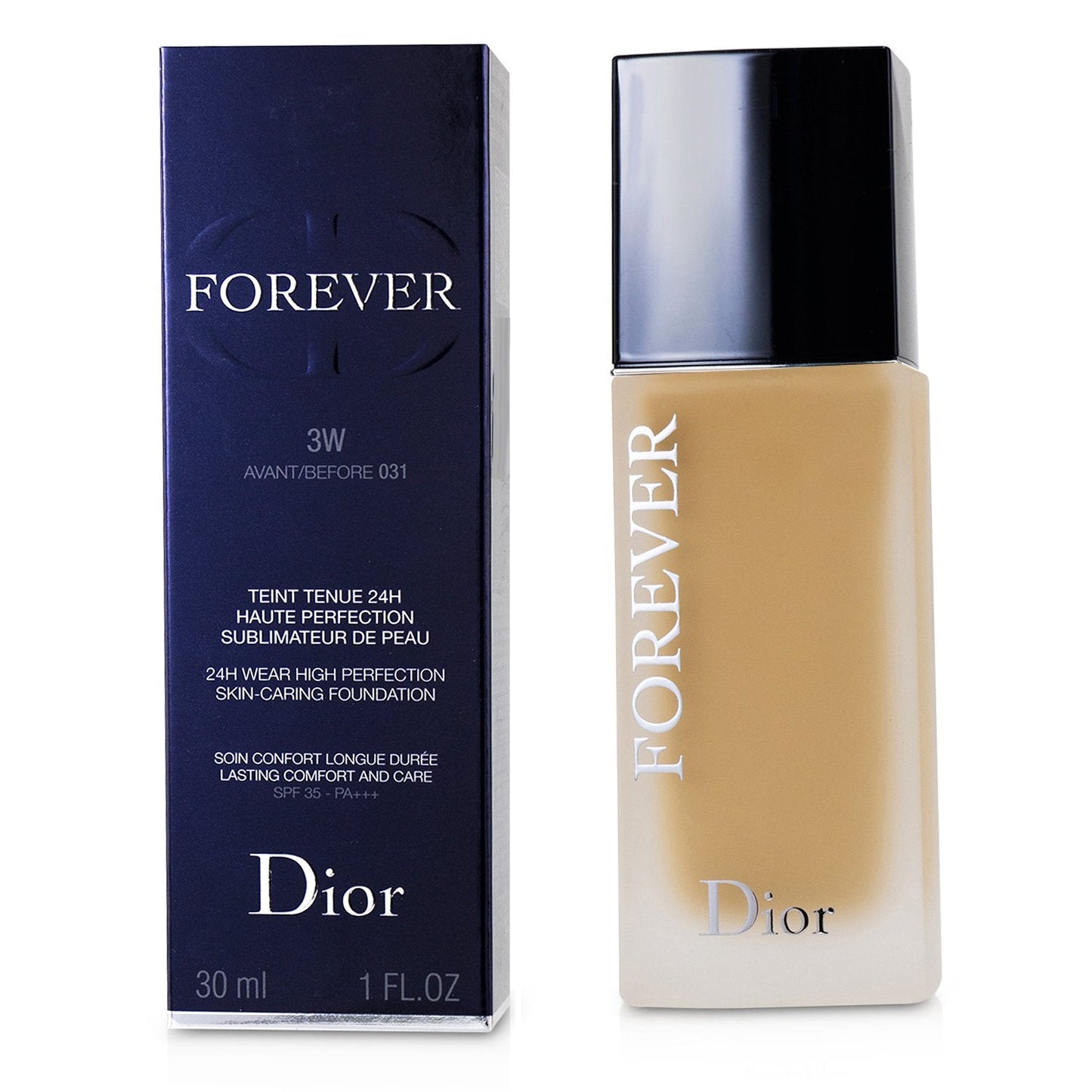 Christian Dior Dior Forever 24H Wear High Perfection Foundation SPF 35 - # 1W (Warm)  30ml/1oz