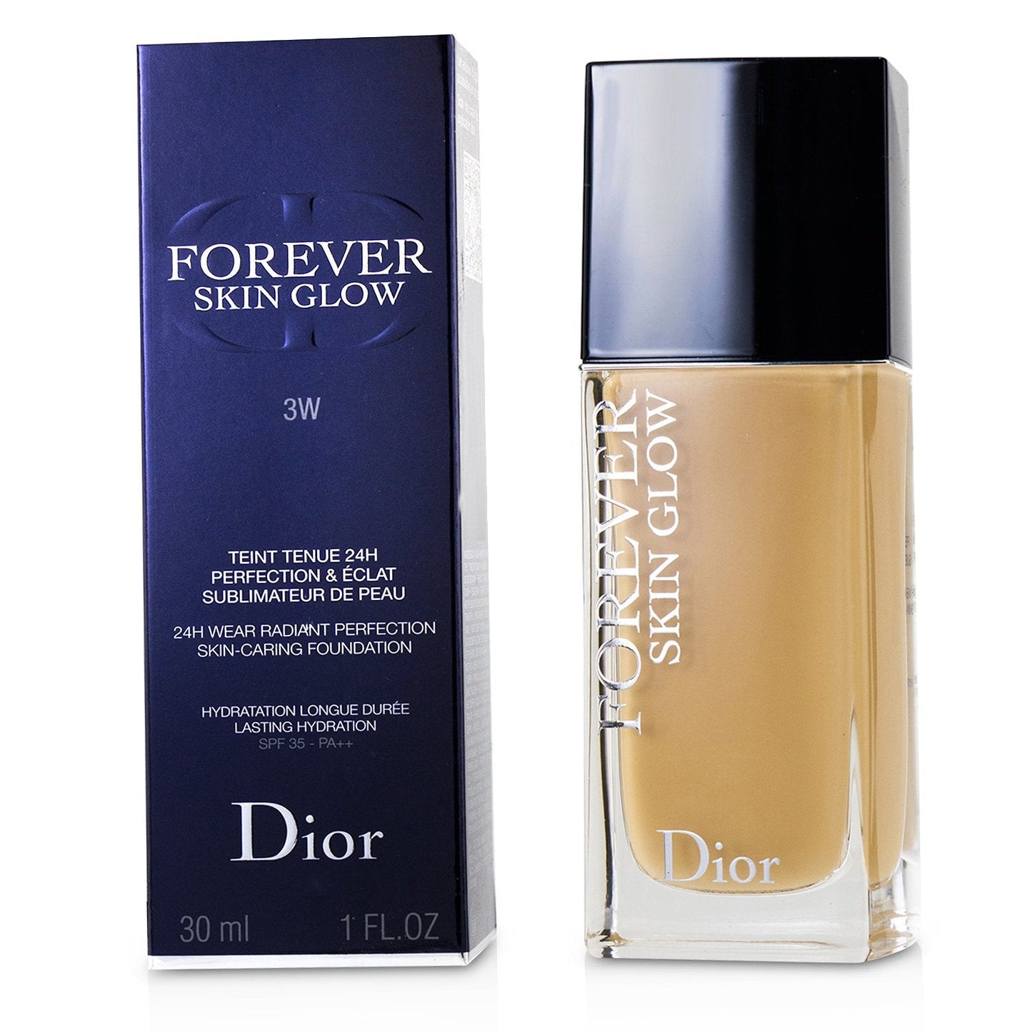 Christian Dior Dior Forever Skin Glow 24H Wear Radiant Perfection Foundation SPF 35 - # 0N (Neutral)  30ml/1oz