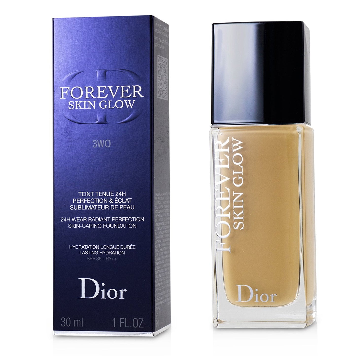 Christian Dior Dior Forever Skin Glow 24H Wear Radiant Perfection Foundation SPF 35 - # 0N (Neutral)  30ml/1oz