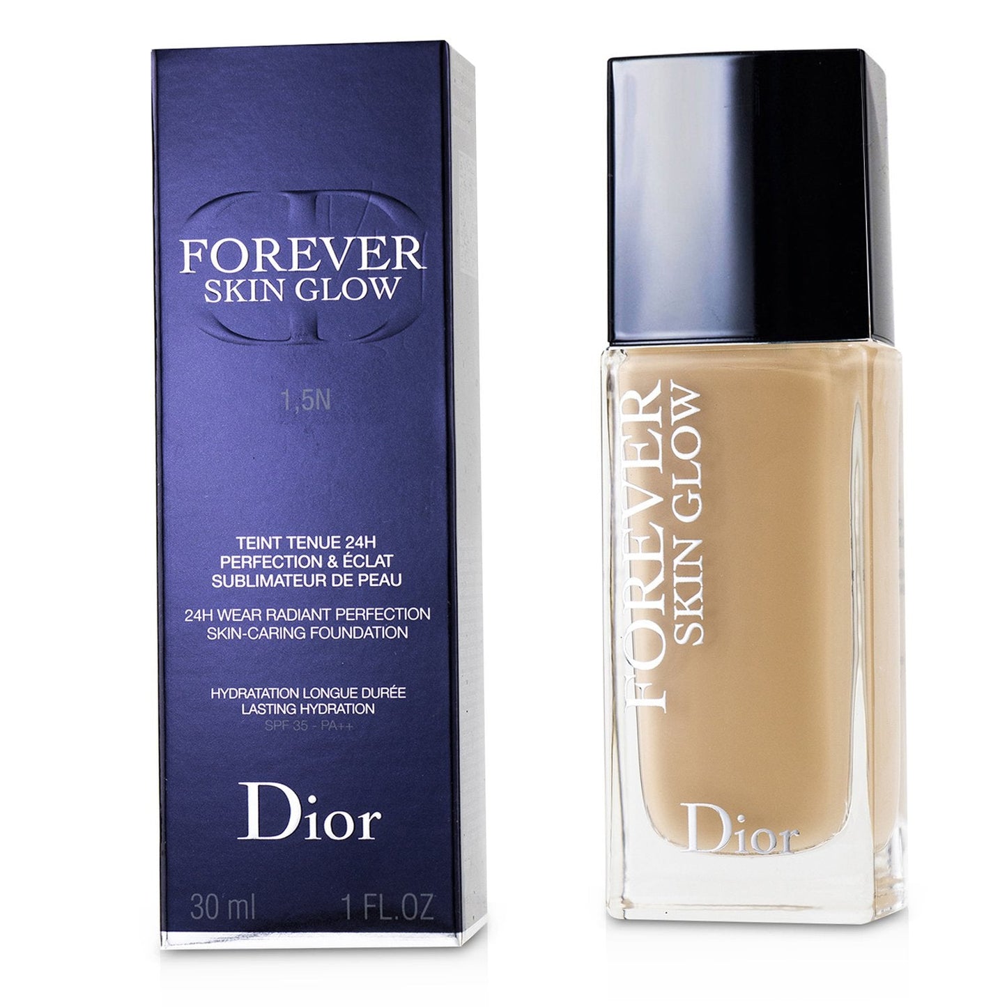 Christian Dior Dior Forever Skin Glow 24H Wear Radiant Perfection Foundation SPF 35 - # 0N (Neutral)  30ml/1oz