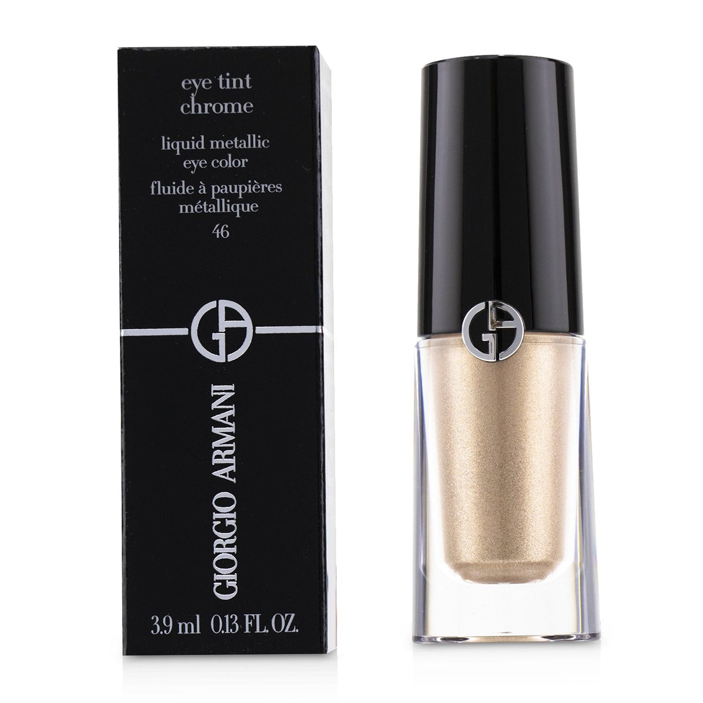 Giorgio Armani Eye Tint Liquid Eye Color - # 11 Rose Ashes (Silk-Satin)  3.9ml/0.13oz