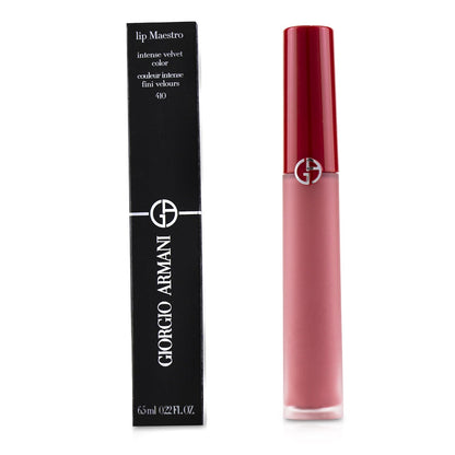 Giorgio Armani Lip Maestro Intense Velvet Color (Liquid Lipstick) - # 103 (Tadzio)  6.5ml/0.22oz