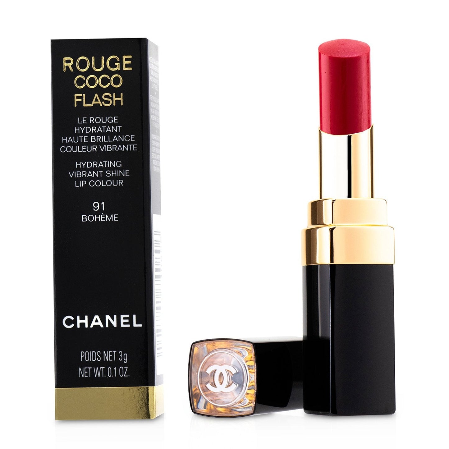 Chanel Rouge Coco Flash Hydrating Vibrant Shine Lip Colour - # 86 Furtive  3g/0.1oz