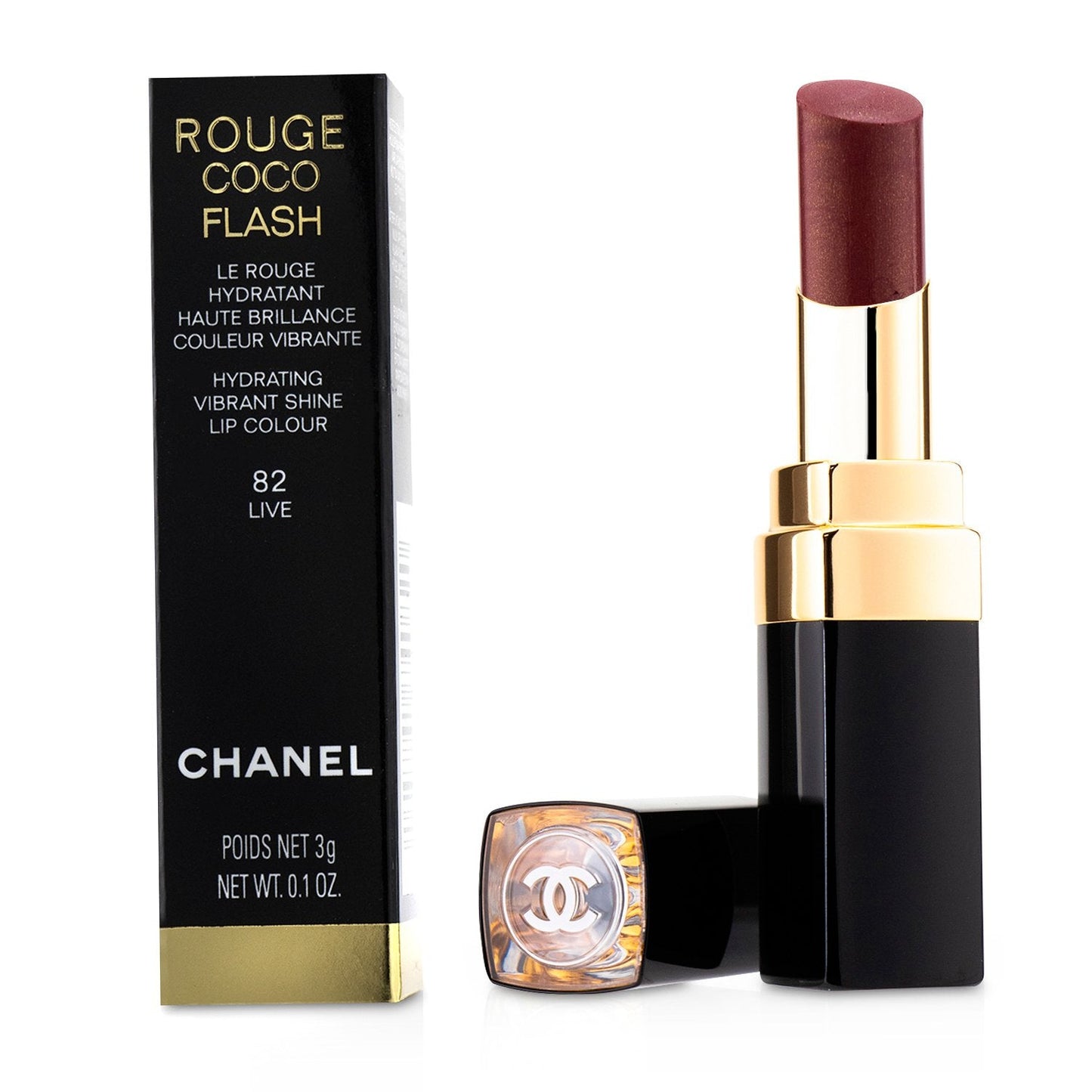 Chanel Rouge Coco Flash Hydrating Vibrant Shine Lip Colour - # 144 Move  3g/0.1oz