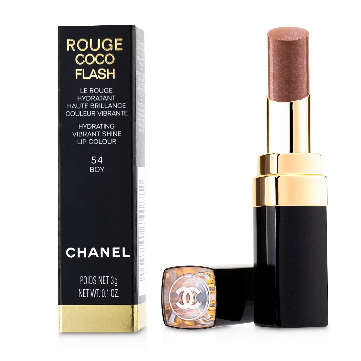 Chanel Rouge Coco Flash Hydrating Vibrant Shine Lip Colour - # 134 Lust  3g/0.1oz