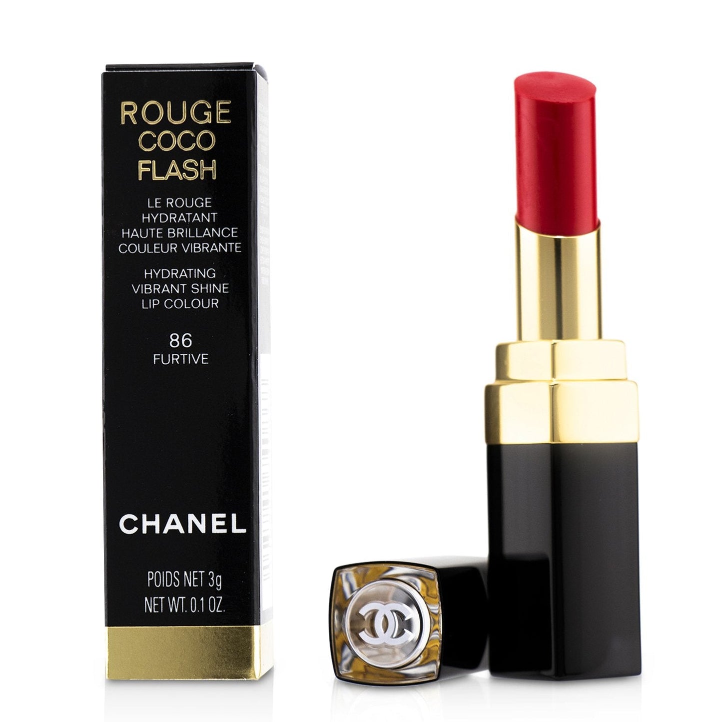 Chanel Rouge Coco Flash Hydrating Vibrant Shine Lip Colour - # 118 Freeze  3g/0.1oz