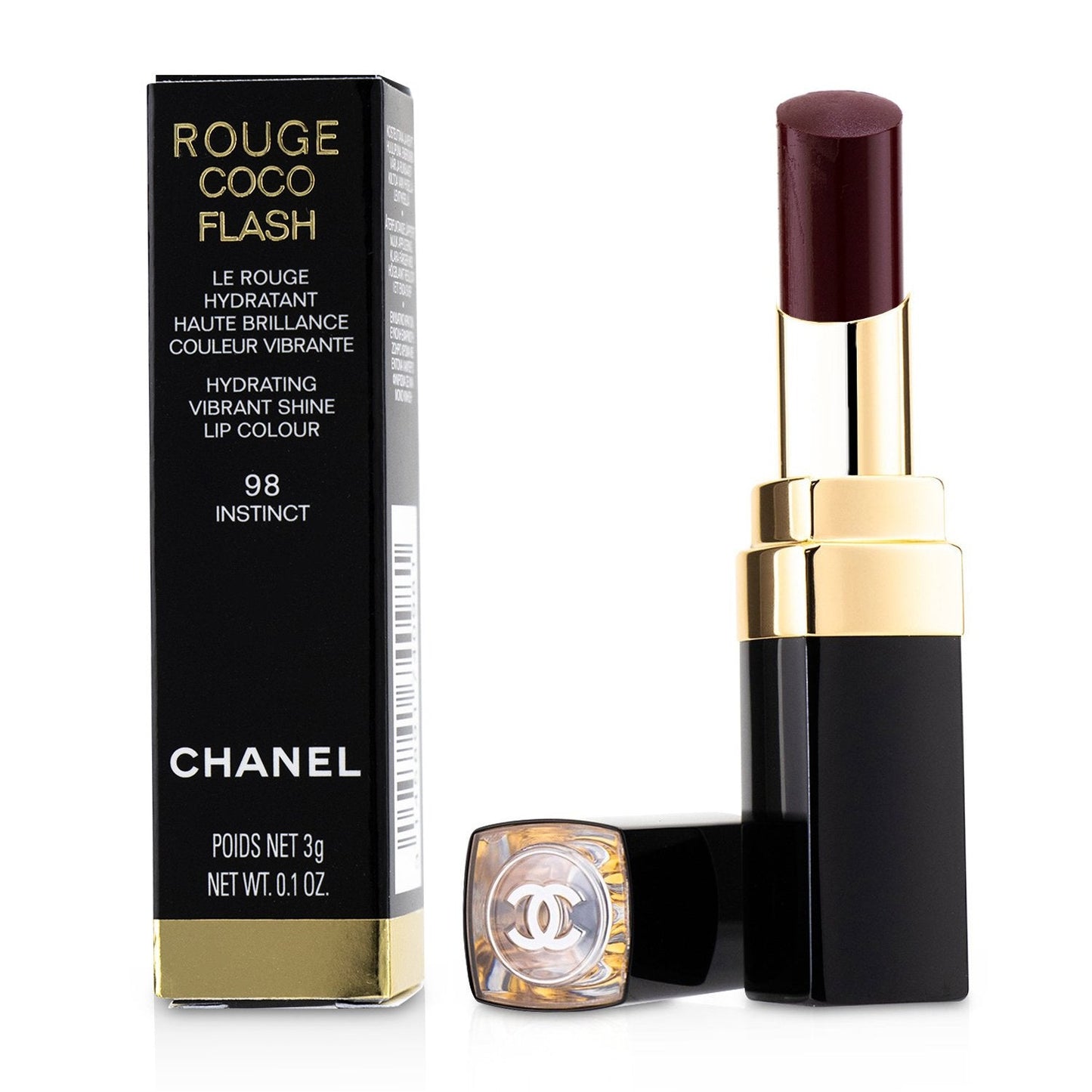 Chanel Rouge Coco Flash Hydrating Vibrant Shine Lip Colour - # 134 Lust  3g/0.1oz