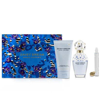 Marc Jacobs Daisy Dream Coffret: Eau De Toilette Spray 100ml/3.4oz + Luminous Body Lotion 150ml/5oz + Eau De Toilette Rollerball 10ml/0.33oz  3pcs