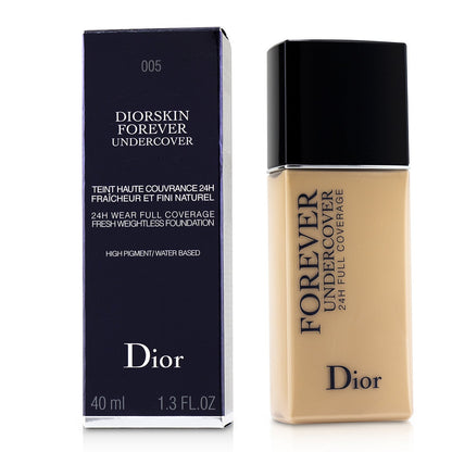 Christian Dior Diorskin Forever Undercover 24H Wear Full Coverage Water Based Foundation - # 022 Cameo  40ml/1.3oz