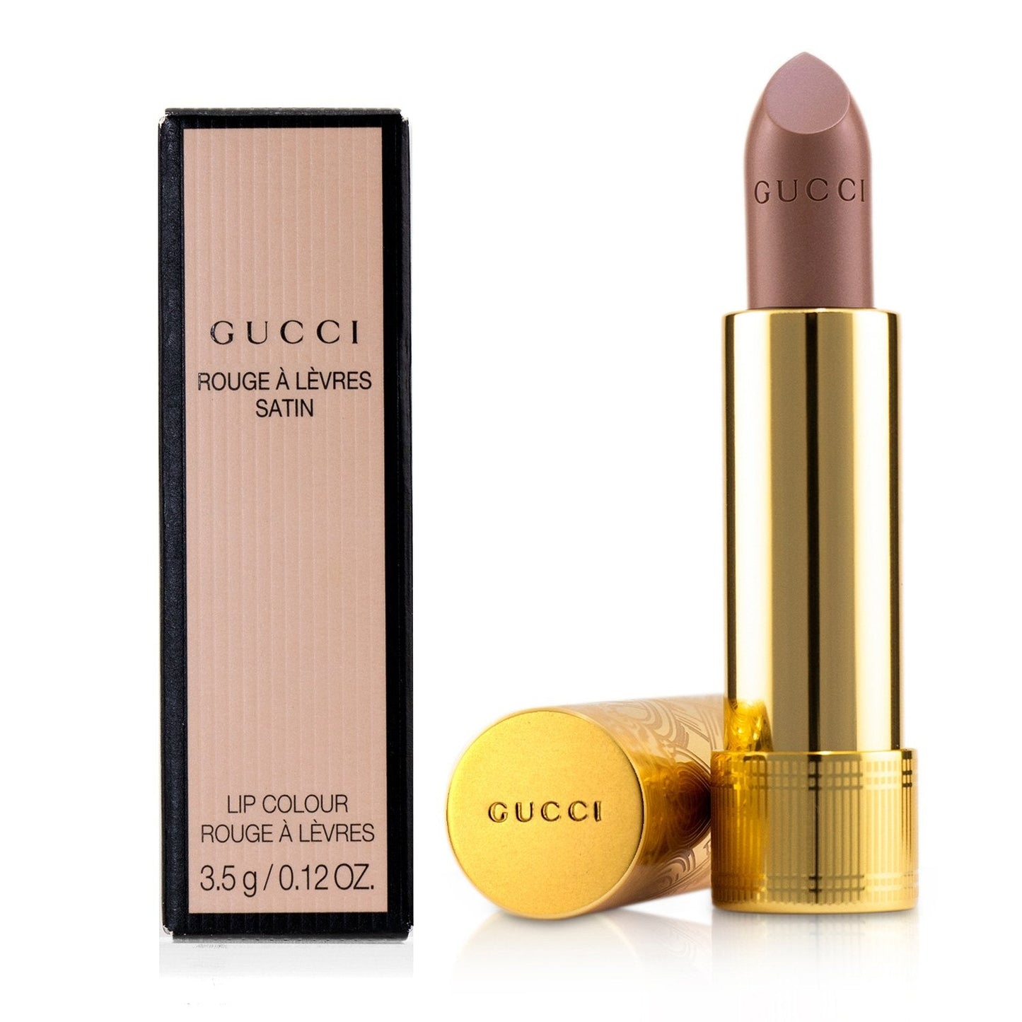 Gucci Rouge A Levres Satin Lip Colour - # 600 The Fallen Sparrow  3.5g/0.12oz
