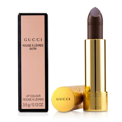 Gucci Rouge A Levres Satin Lip Colour - # 504 Myra Crimson  3.5g/0.12oz