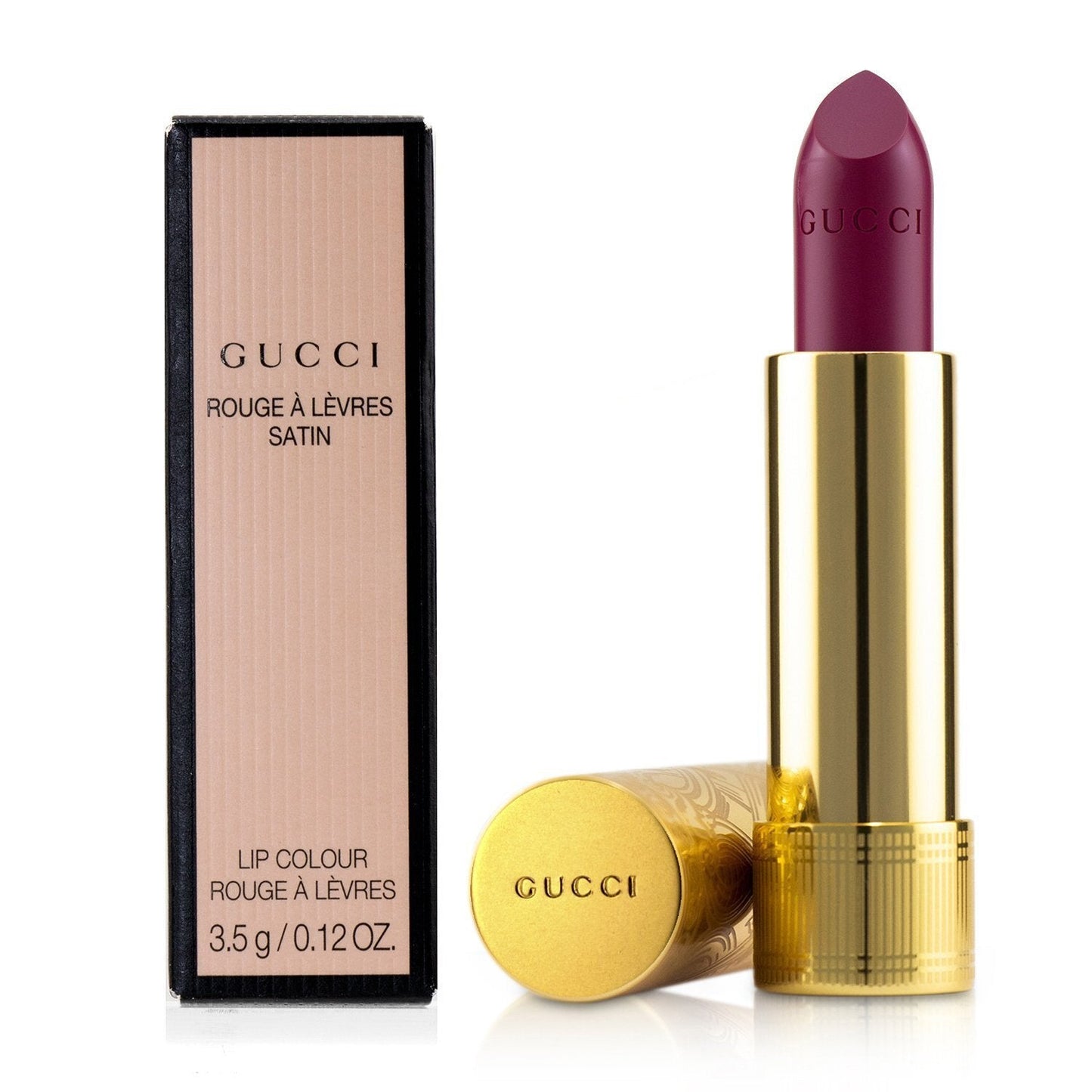 Gucci Rouge A Levres Satin Lip Colour - # 600 The Fallen Sparrow  3.5g/0.12oz