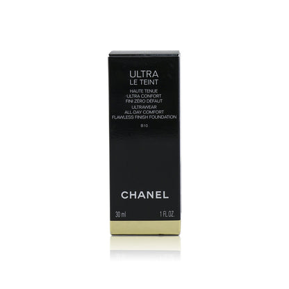 Chanel Ultra Le Teint Ultrawear All Day Comfort Flawless Finish Foundation - # B10  30ml/1oz
