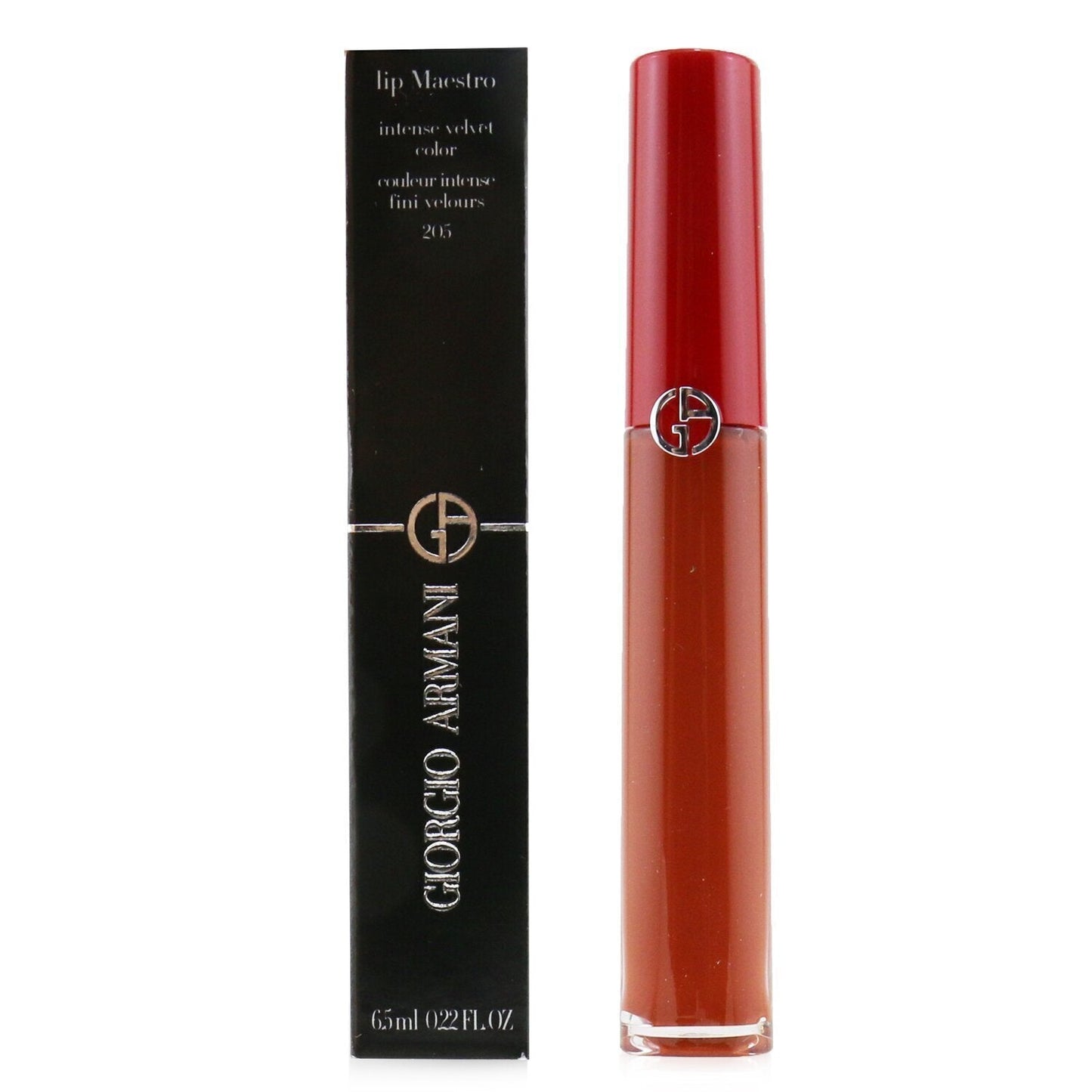 Giorgio Armani Lip Maestro Intense Velvet Color (Liquid Lipstick) - # 529 Rose Plum  6.5ml/0.22oz
