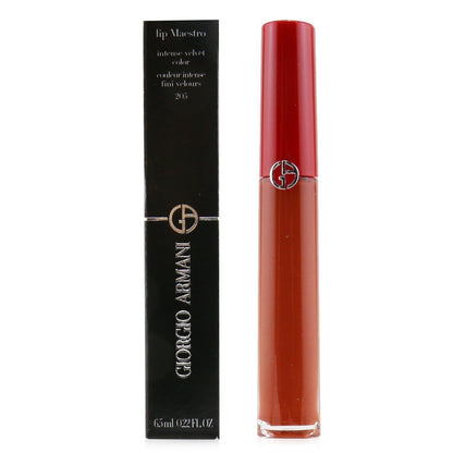 Giorgio Armani Lip Maestro Intense Velvet Color (Liquid Lipstick) - # 405 (Sultan)  6.5ml/0.22oz