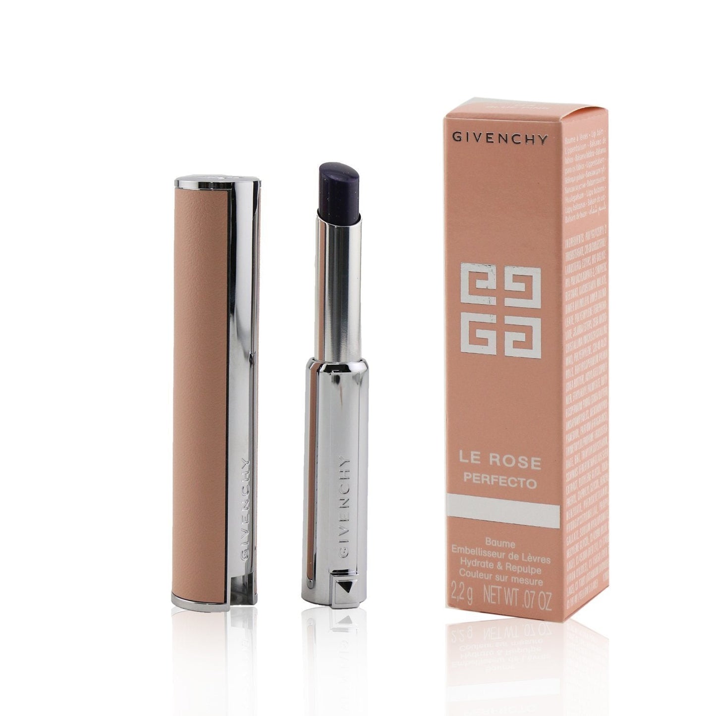 Givenchy Le Rose Perfecto Beautifying Lip Balm - # 304 Cosmic Plum  2.2g/0.07oz