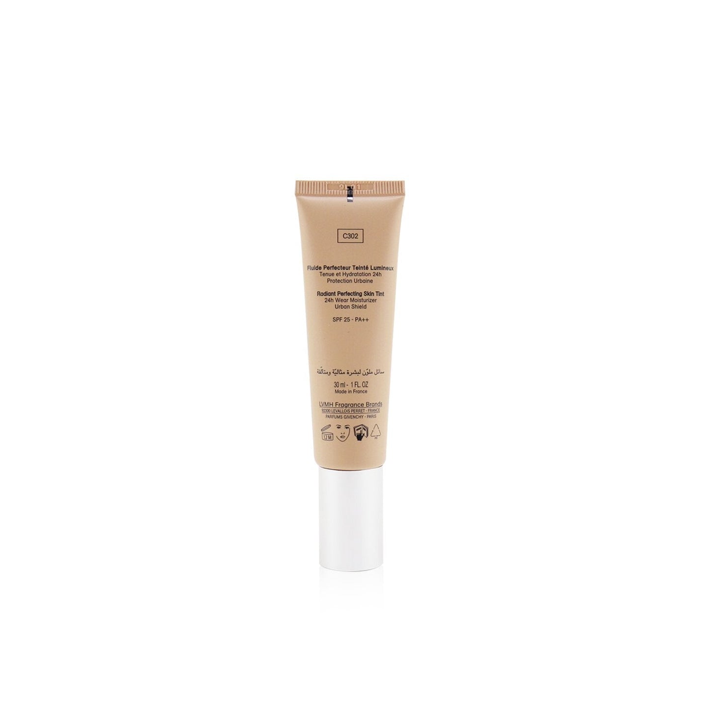 Givenchy Teint Couture City Balm Radiant Perfecting Skin Tint SPF 25 (24h Wear Moisturizer) - # W208  30ml/1oz