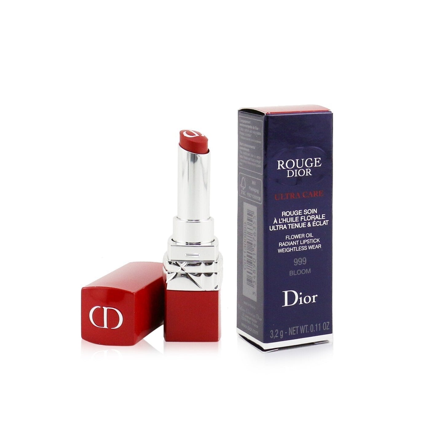 Christian Dior Rouge Dior Ultra Care Radiant Lipstick - # 168 Petal  3.2g/0.11oz