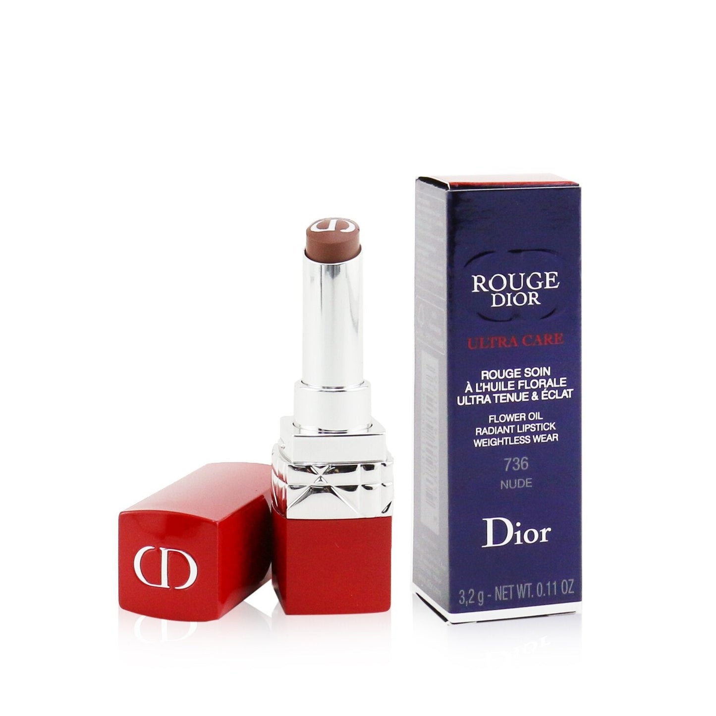 Christian Dior Rouge Dior Ultra Care Radiant Lipstick - # 168 Petal  3.2g/0.11oz