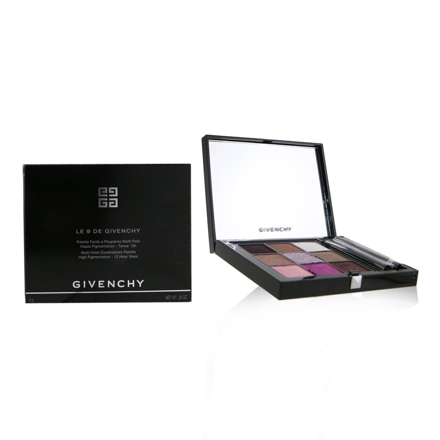 Givenchy Le 9 De Givenchy Multi Finish Eyeshadows Palette (9x Eyeshadow) - # LE 9.04  8g/0.28oz