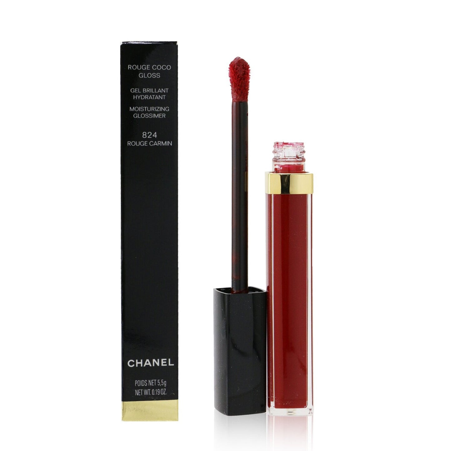 Chanel Rouge Coco Gloss Moisturizing Glossimer - # 794 Poppea  5.5g/0.19oz