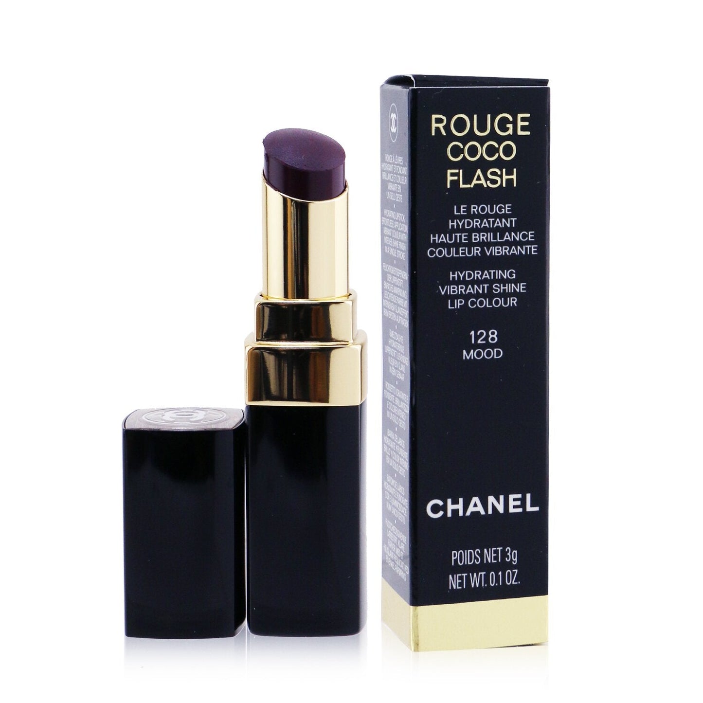 Chanel Rouge Coco Flash Hydrating Vibrant Shine Lip Colour - # 124 Vibrant  3g/0.1oz
