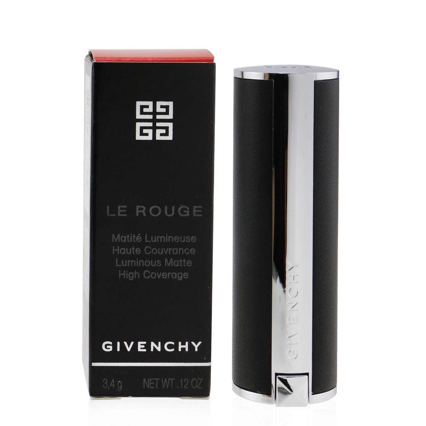 Givenchy Le Rouge Luminous Matte High Coverage Lipstick - # 204 Rose Boudoir  3.4g/0.12oz