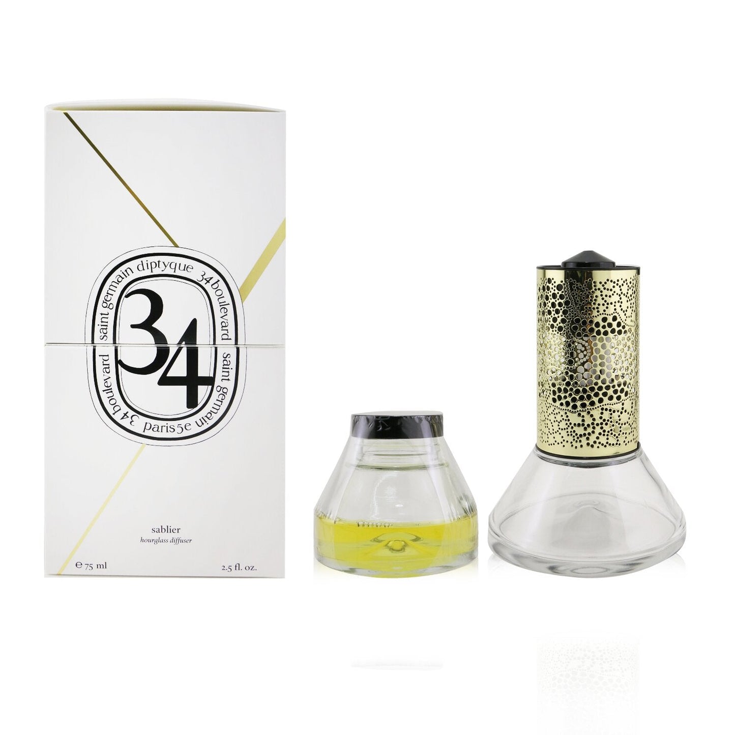 Diptyque Hourglass Diffuser - 34 Boulevard Saint Germain  75ml/2.5oz