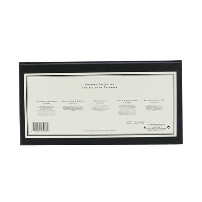Jo Malone Cologne Collection: Lime Basil & Mandarin, English Pear & Freesia, Wild Bluebell, Peony & Blush Suede, Wood Sage &Sea Salt  5x9ml/0.3oz