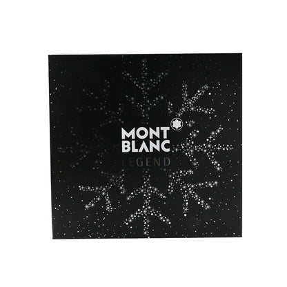 Montblanc Legend Coffret: Eau De Toilette Spray 100ml/3.3oz + After Shave Balm 100ml/3.3oz + All-Over Shower Gel 100ml/3.3oz  3pcs