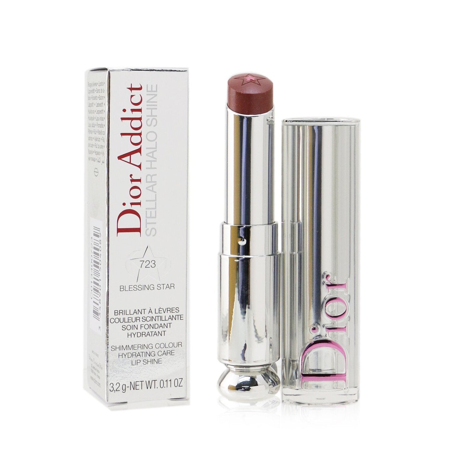 Christian Dior Dior Addict Stellar Halo Shine Lipstick - # 892 Daring Star  3.2g/0.11oz