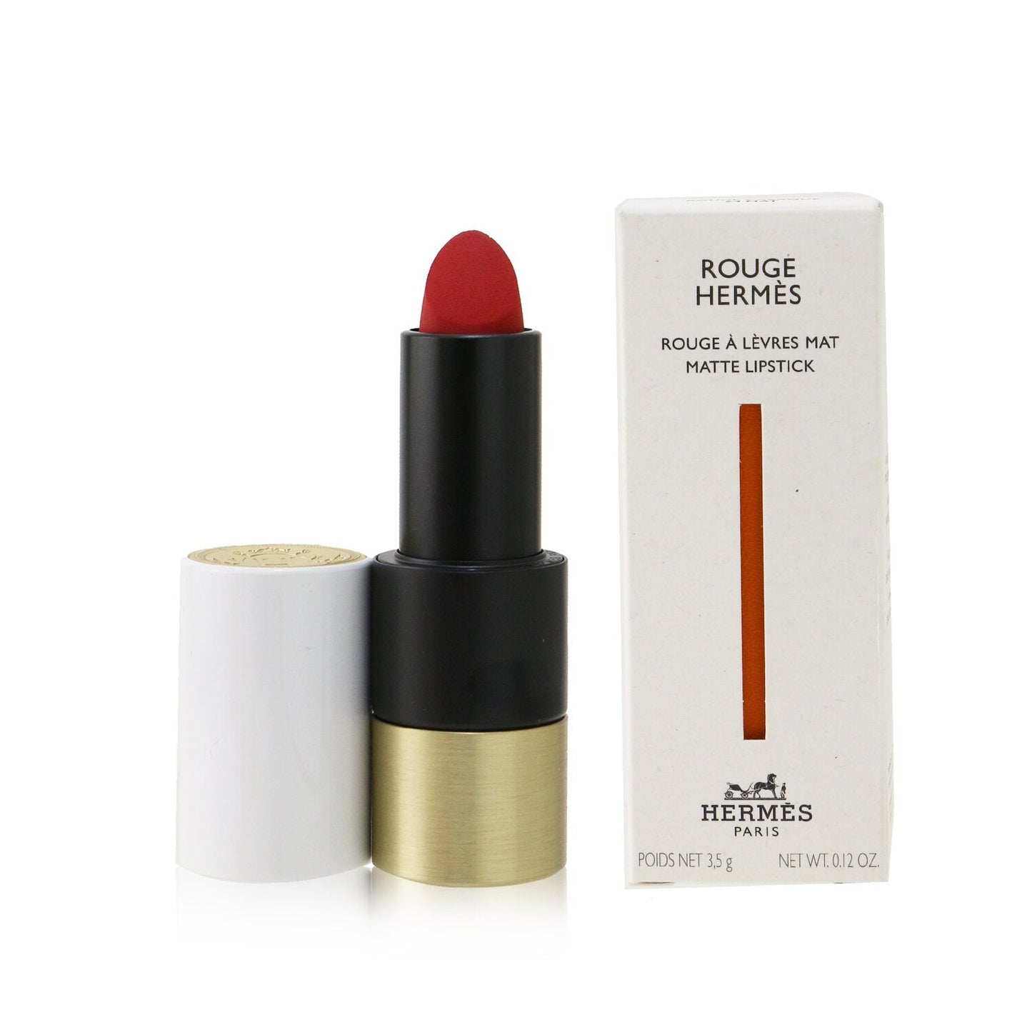 Hermes Rouge Hermes Matte Lipstick - # 48 Rose Boise (Mat)  3.5g/0.12oz