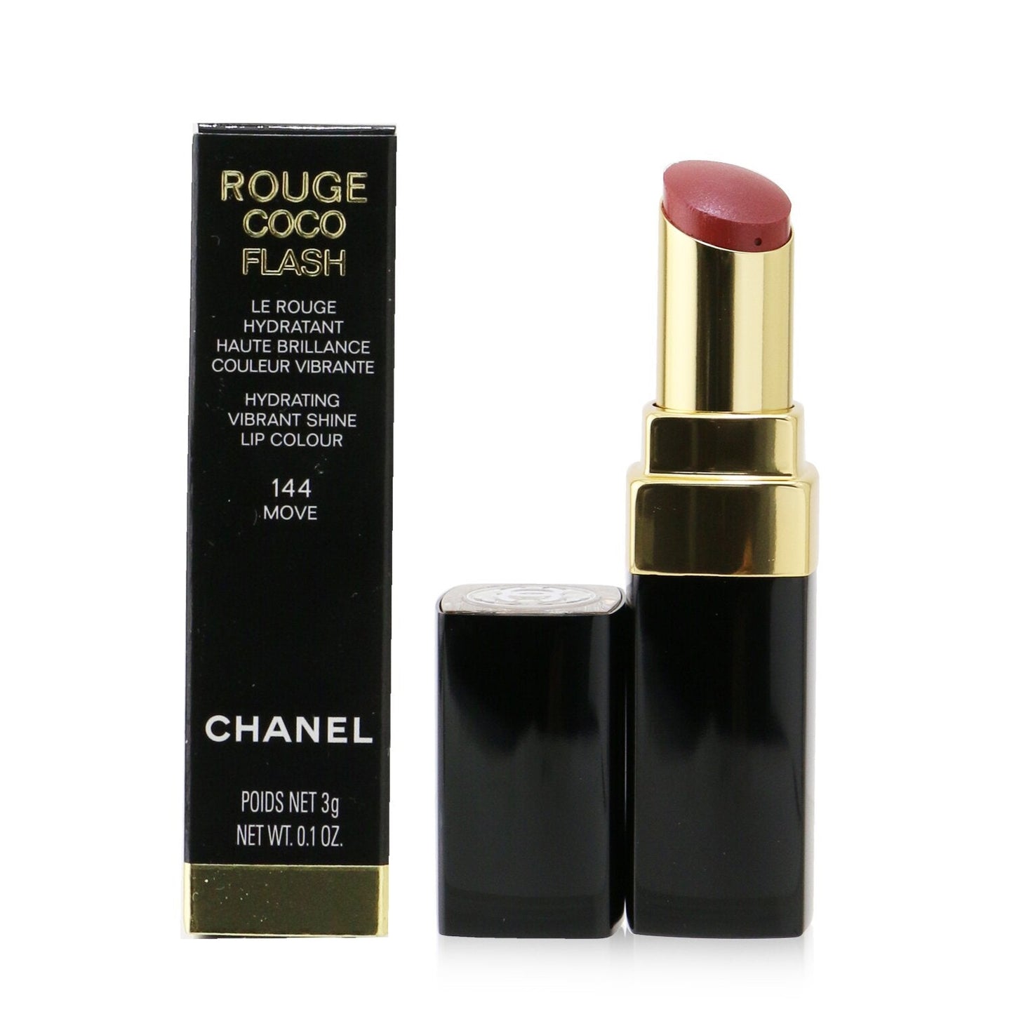 Chanel Rouge Coco Flash Hydrating Vibrant Shine Lip Colour - # 134 Lust  3g/0.1oz