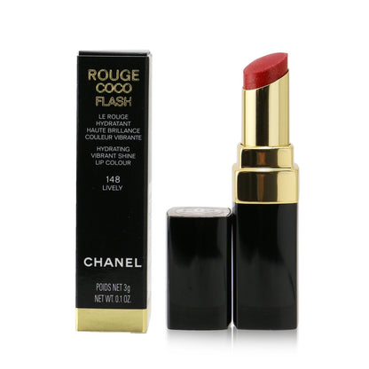 Chanel Rouge Coco Flash Hydrating Vibrant Shine Lip Colour - # 124 Vibrant  3g/0.1oz