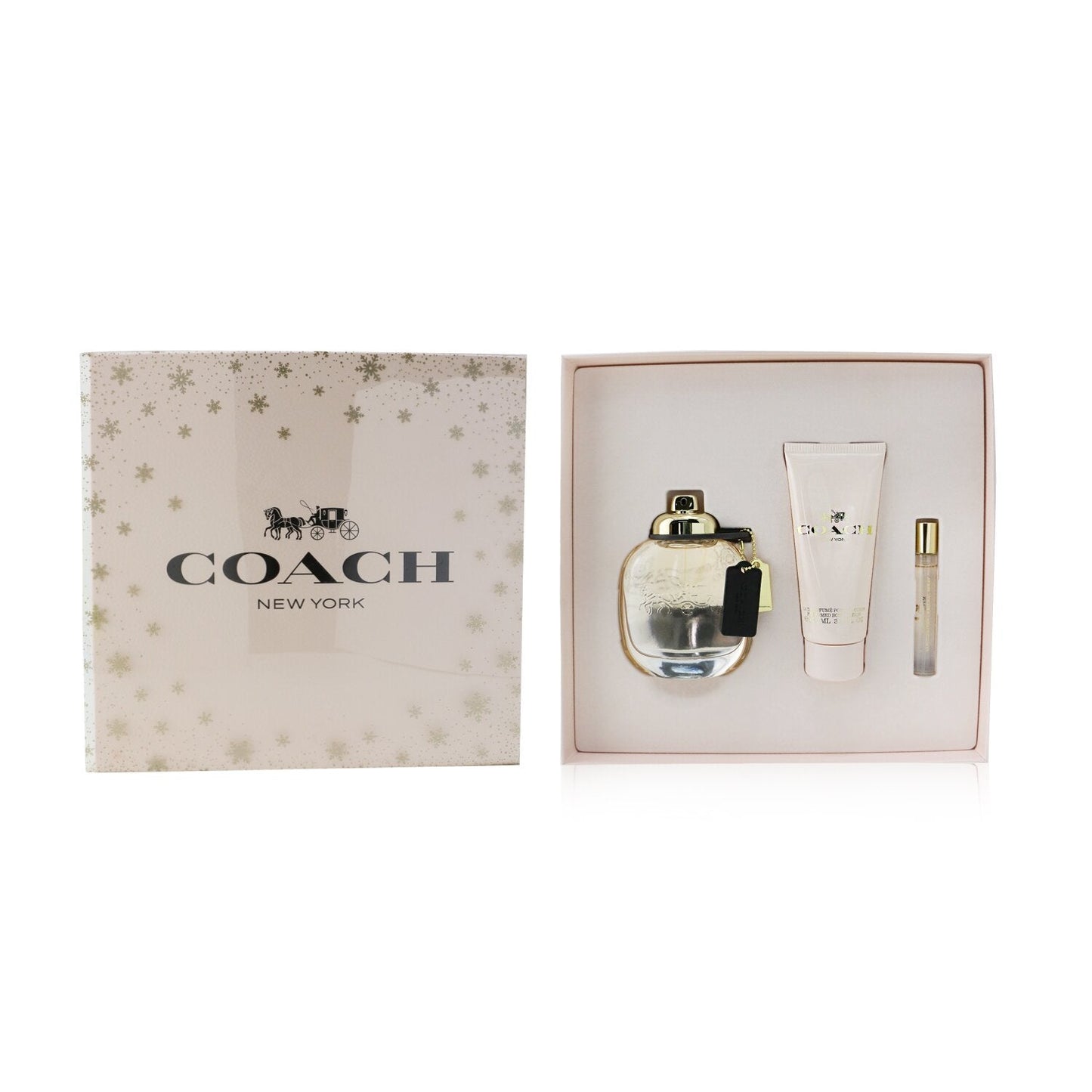 Coach Coach Coffret: Eau de Parfum Spray 90ml/3oz + Body Lotion 100ml/3.3oz + Eau de Parfum 7.5ml/2.5oz  3pcs