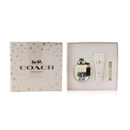 Coach Coach Coffret: Eau de Parfum Spray 90ml/3oz + Body Lotion 100ml/3.3oz + Eau de Parfum 7.5ml/2.5oz  3pcs